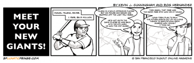 Billy Beane...plotting against the Giants in the best ways that even writers and Hollywood filmmakers couldn't imagine.