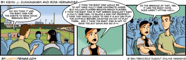 He's no Aubrey Huff.  Yes, that was a compliment.
