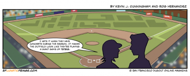 And not once has AT&T Park played that Russian song that was stuck in my head in the early '90's...