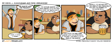 Thankfully, there's no Giants in hockey or basketball.  Because that'd be weird.