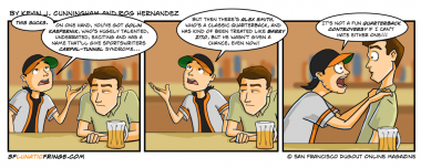 Remember the days when there was a Steve Bono controversy?