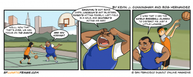 Don't tell him Peguero's a front runners for a roster spot...